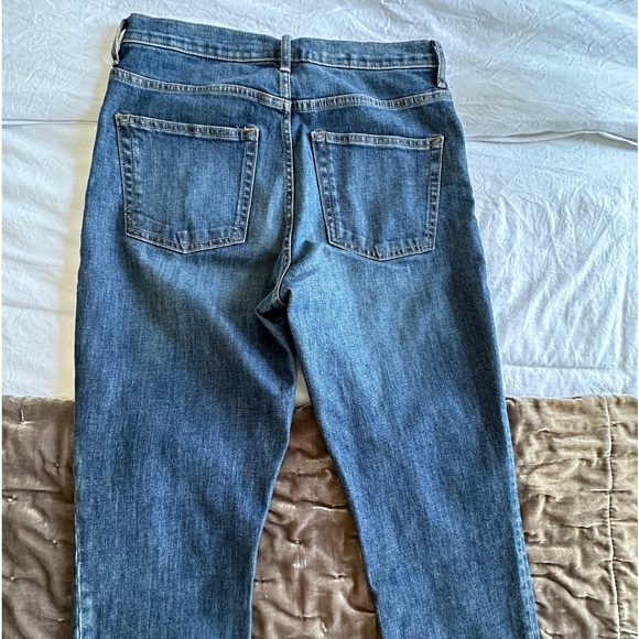 Everlane ankle jeans. High rise straight. - Picture 4 of 6